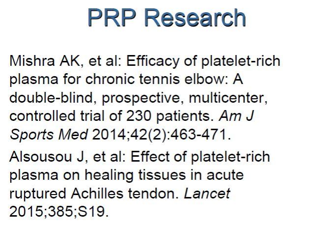 Additional Research Papers in PRP